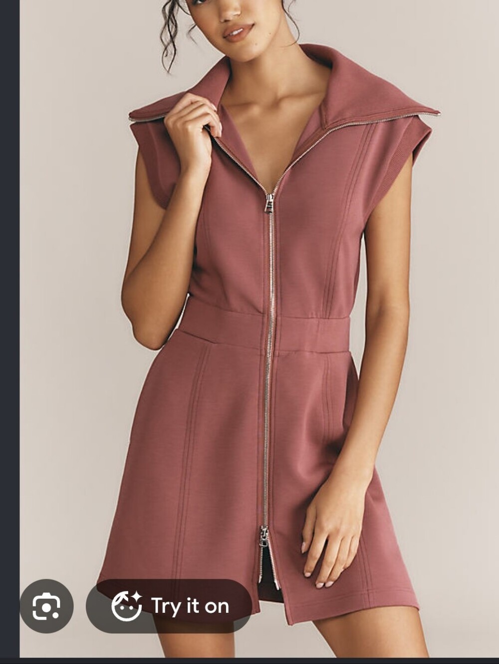 Varley Rebecca Zip Through Dress